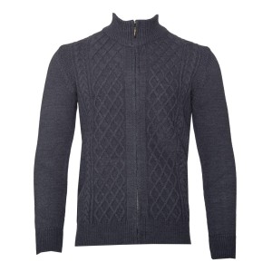 Sweter z dodatkiem wełny indygo Oliver SW-8123